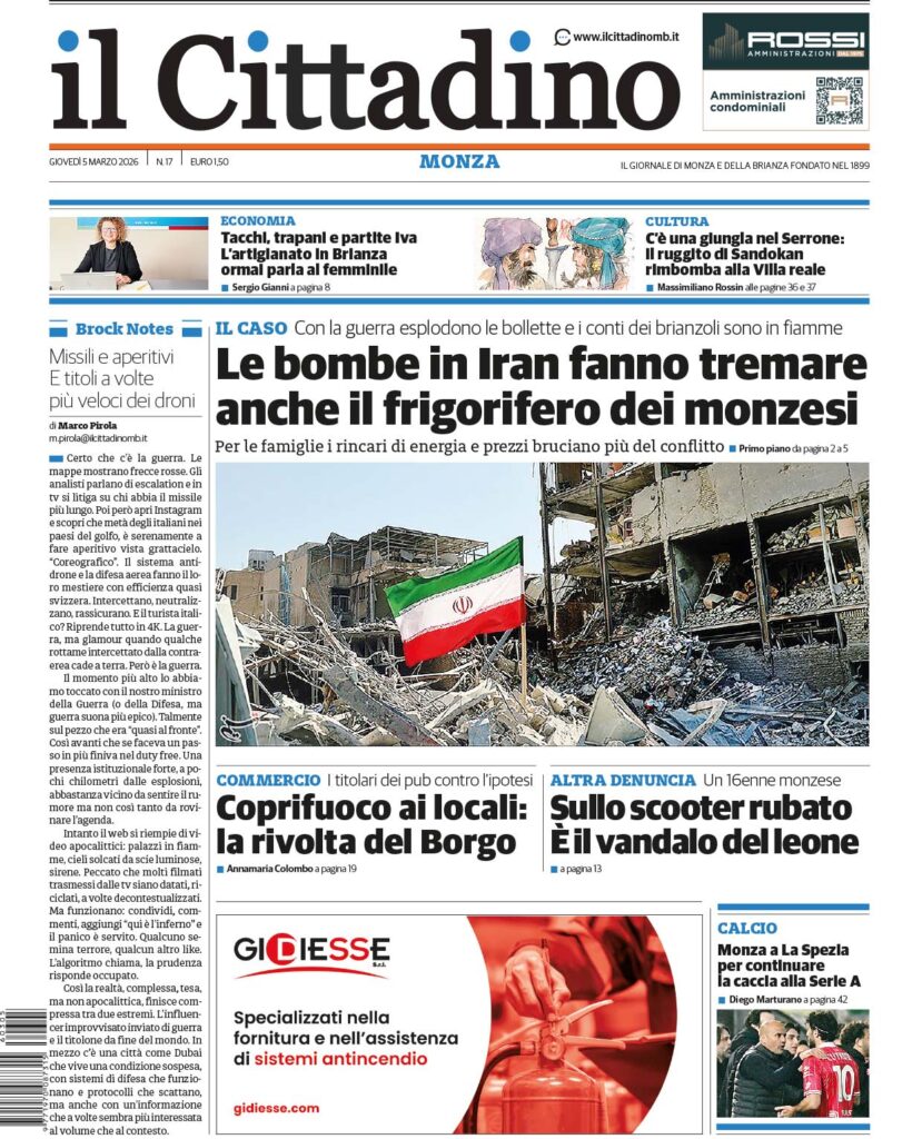 il CittadinoMB prima monza 05.03