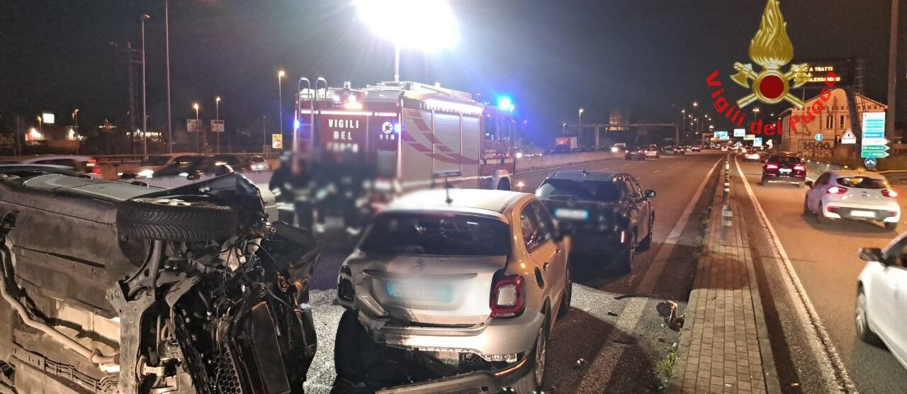 L'incidente sulla Statale 36 a Monza