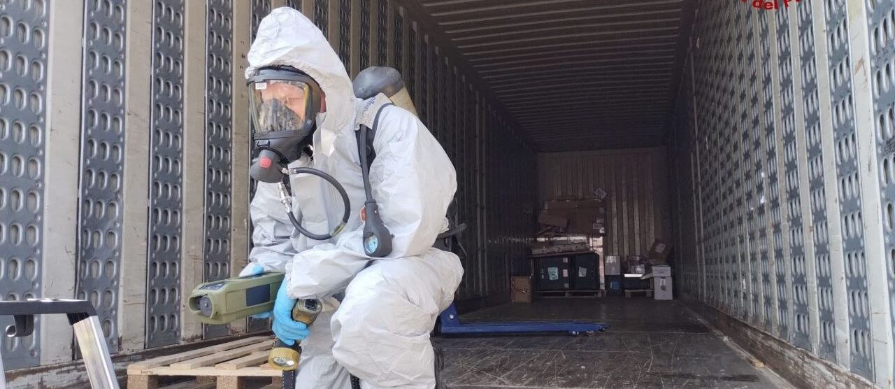 I vigili del fuoco a Muggiò