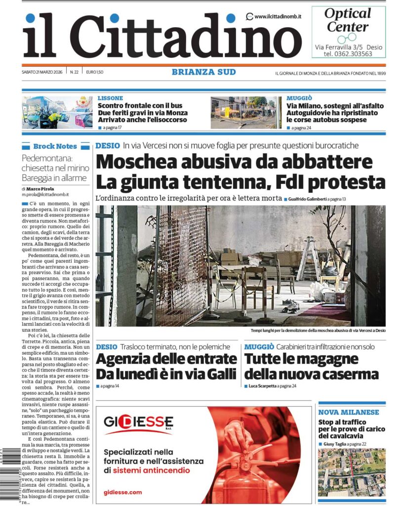 Il Cittadino prima BS 21 marzo 2026