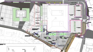 Metropolitana M5 a Monza: piazza Trento e Trieste