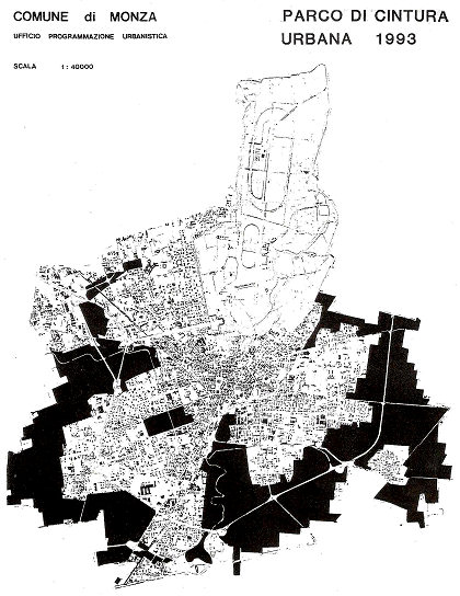 Il parco di cintura urbana nel piano Benevolo