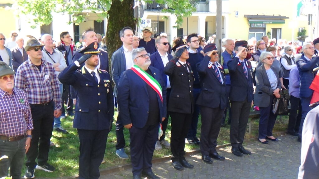 Arcore cerimonia 25 Aprile
