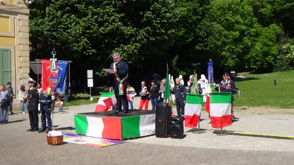 Arcore cerimonia 25 Aprile sindaco discorso