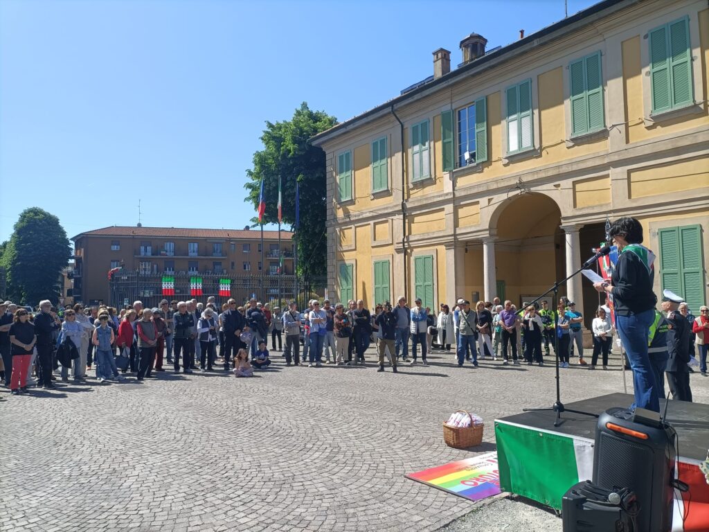 Arcore cerimonia 25 Aprile villa Borromeo