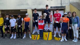 Ciclismo Podio allievi 2026 Gara Cassano Magnago