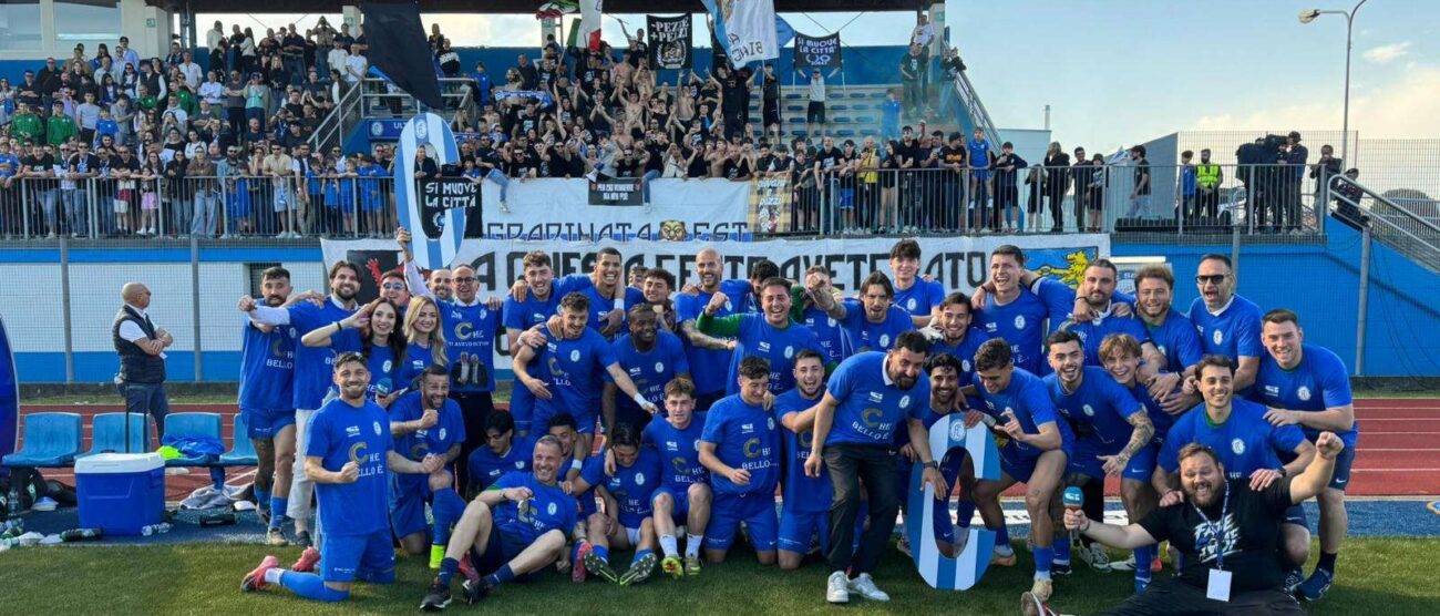 Calcio La Folgore Caratese festeggia la promozione in Serie C
