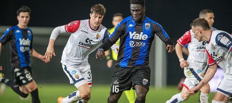 Calcio Renate Ekuban in un'azione 2026