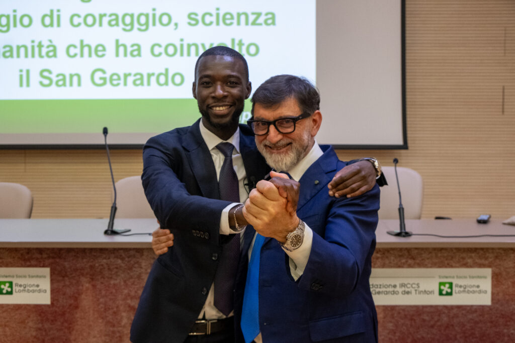 Monza Irccs San Gerardo conferenza gemelle siamesi Dieng e Scopelliti