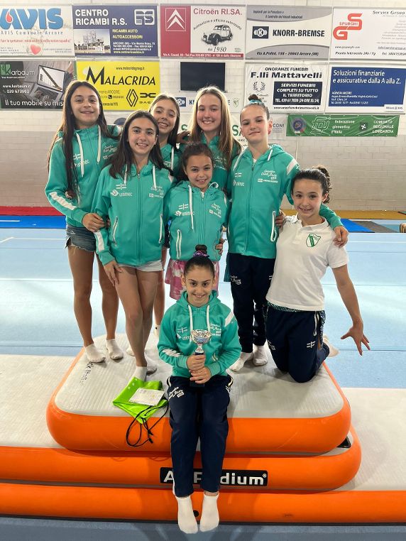Ginnastica Casati Arcore 2026 Allieve gruppo Gold