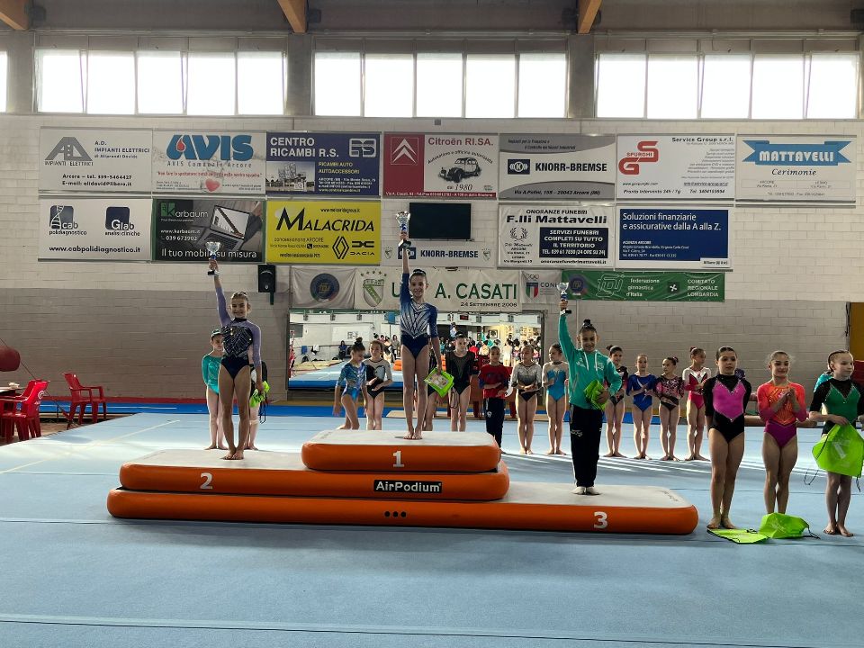 Ginnastica Casati Arcore 2026 Marta Aquino - 2A classificiata