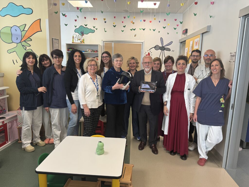 Centro Prelievi Pediatrico Irccs San Gerardo Monza donazione dell’Associazione ABIO Brianza
