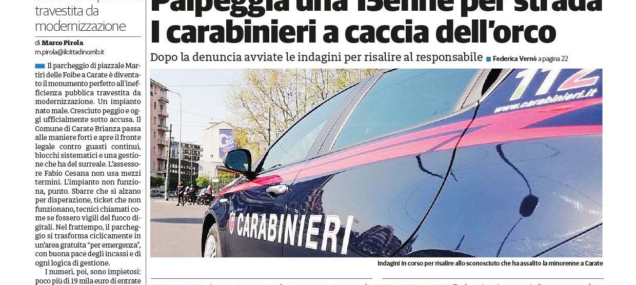 Il Cittadino prima pagina 25 aprile 2026 BN