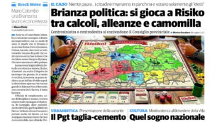 IlCittadinoMB prima pagina Monza 9 aprile 2026