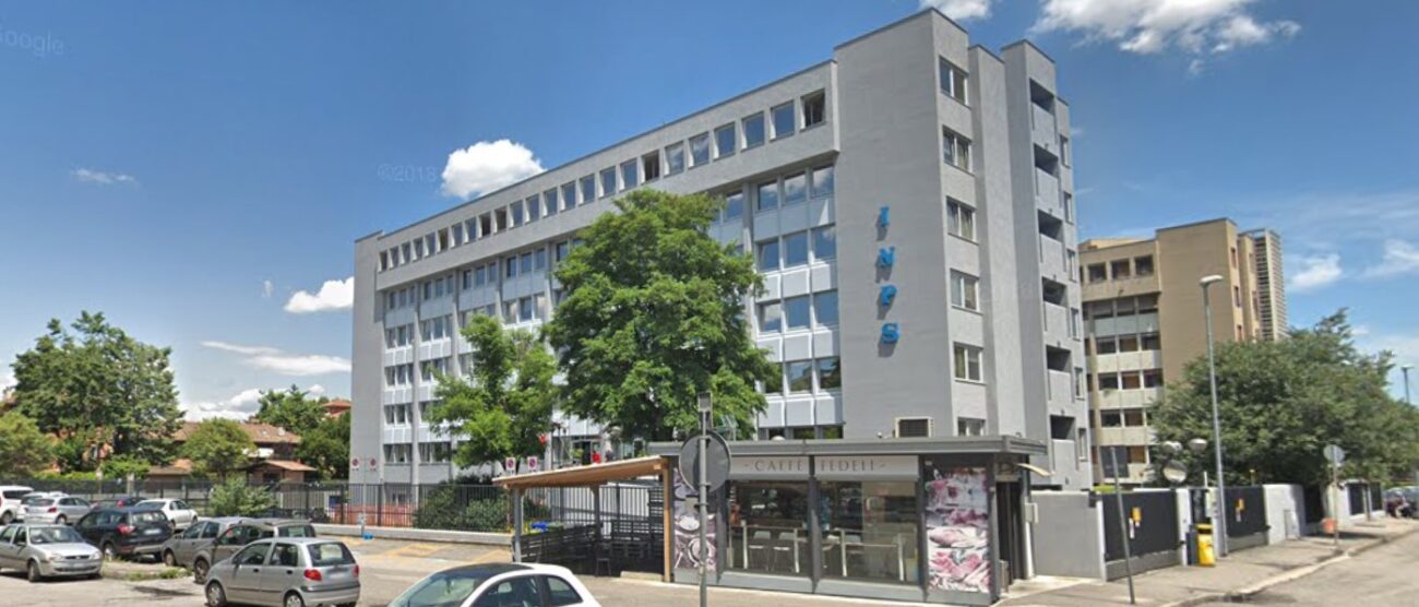 La sede Inps di Monza - foto Google Maps