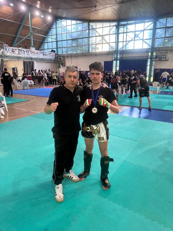 Lissone Kombat 2000 da sinistra maestro Davide Gatti Samuel Caltieri 2026