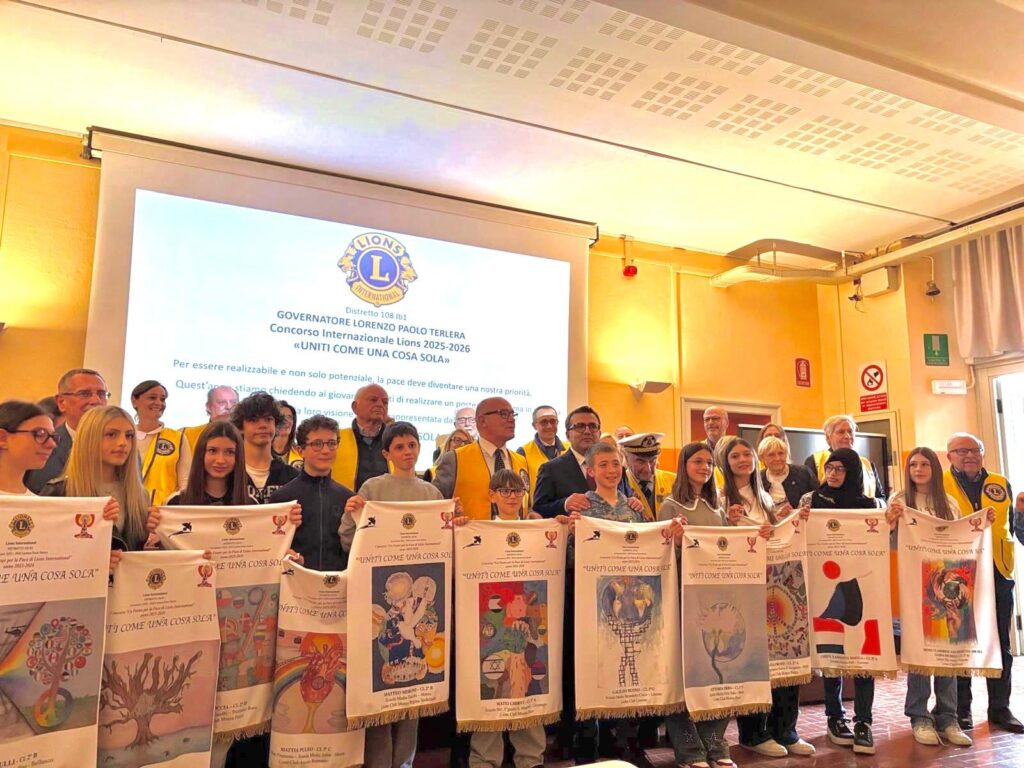 Lions Day Poster Pace liceo Zucchi Monza