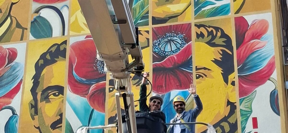 Murales Vimercate 25 aprile