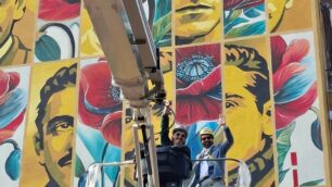Murales Vimercate 25 aprile