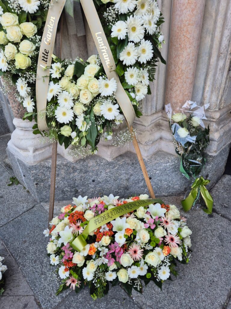 Monza funerali Mario Colombo Colmar corona Federazione francese sci