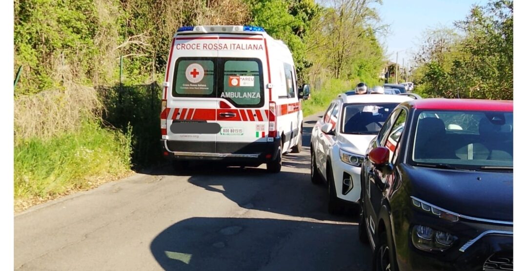 Monza pasquetta Boscherona ambulanza