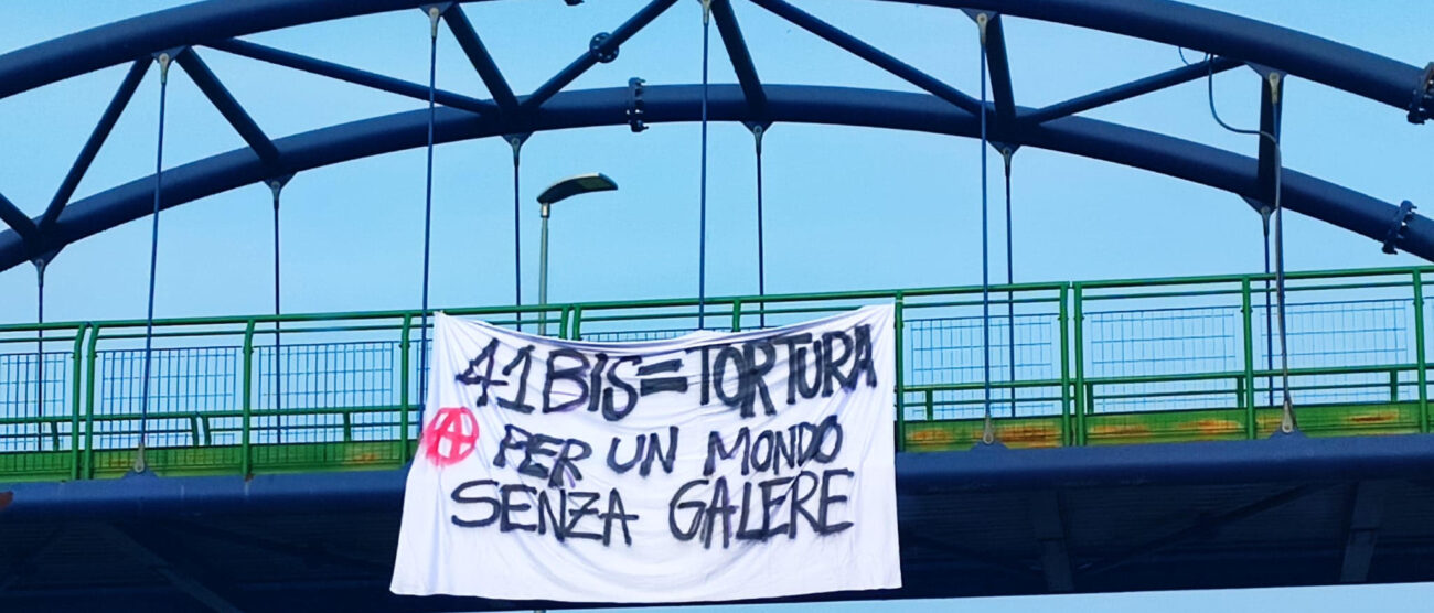 Monza striscione viale Stucchi - foto scattata da Simone Villa