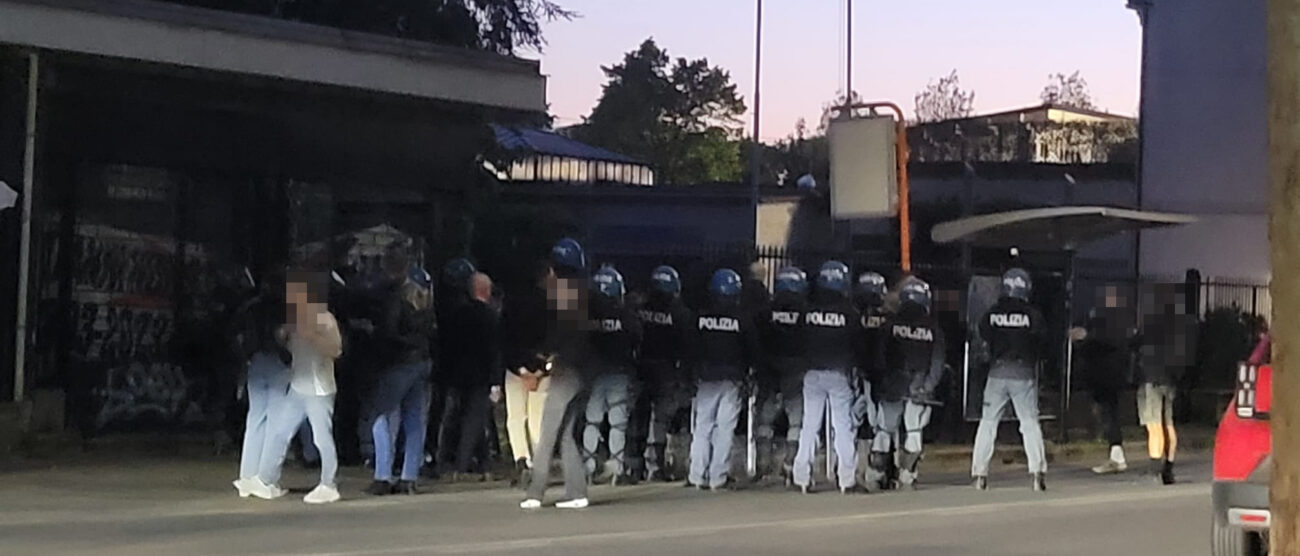 Monza via Foscolo Foa Boccaccio Polizia