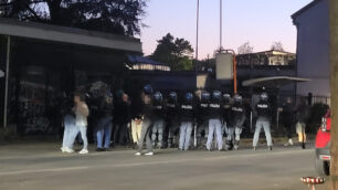 Monza via Foscolo Foa Boccaccio Polizia