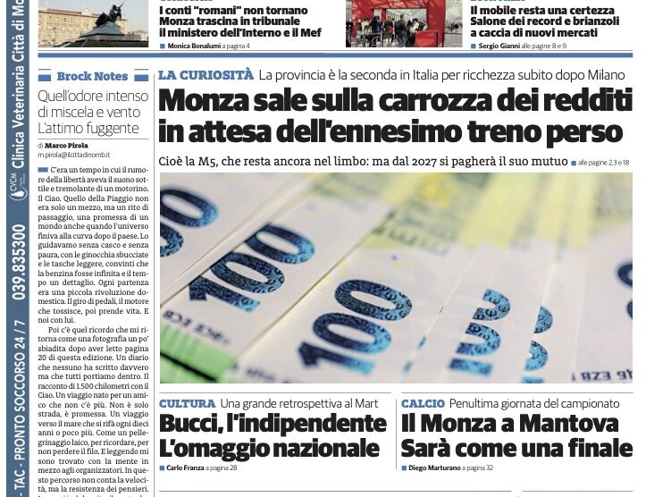 PRIMA Monza 30 aprile 2026