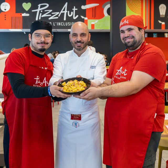 Pizzaut Barilla CareBonara Staff e chef Zaccaria