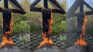 Il crocefisso della salita del Biulè a Cesano Maderno