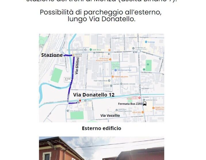 La nuova sede del Cadom di Monza