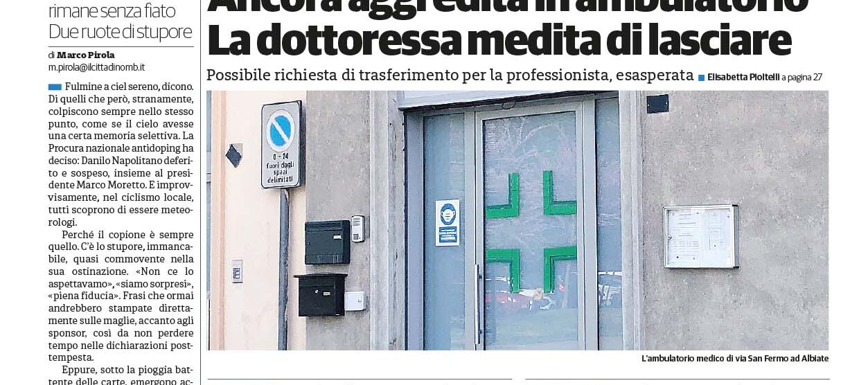 Prime pagina 18 aprile 2026