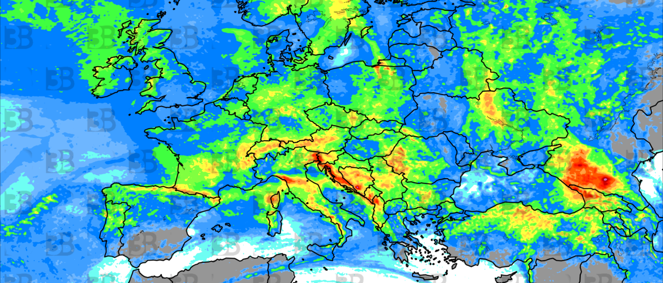 3B Meteo piogge attese in settimana