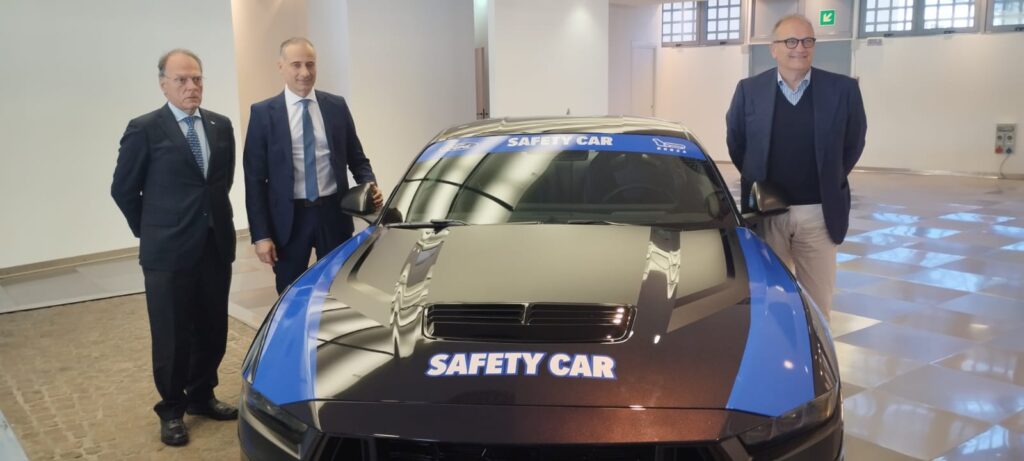 Autodromo Monza Giuseppe Redaelli, Marco Buraglio AD di Ford Italia e Alfredo Scala
