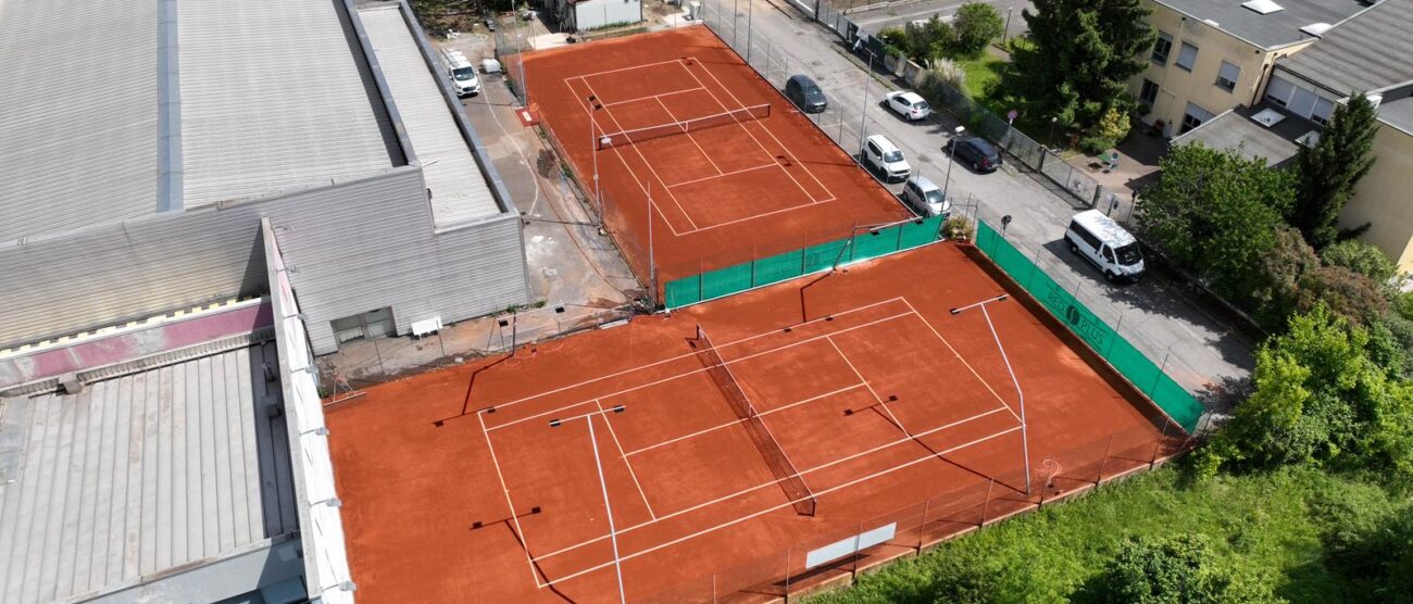 I nuovi campi da tennis di Meda