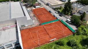 I nuovi campi da tennis di Meda