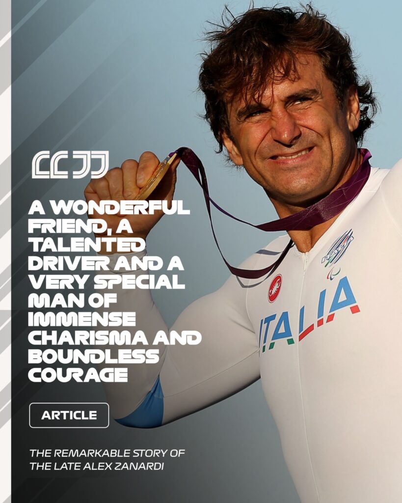 F1 saluto Zanardi