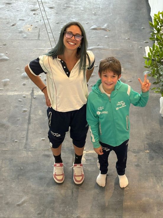 Ginnastica Casati Arcore 2026 Samuele Montorfano con Valentina Boi
