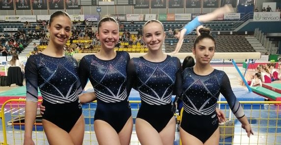 Ginnastica Pro Lissone 2026 squadra femm.le LC Base a Treviglio