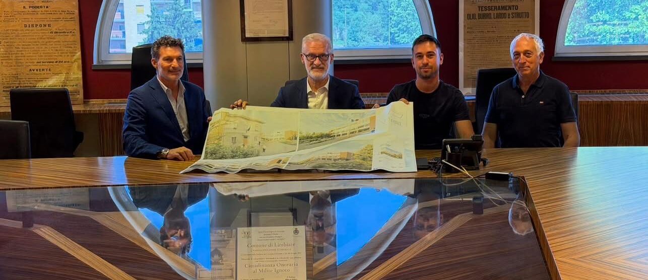 La firma per la nuova caserma dei carabinieri a Limbiate