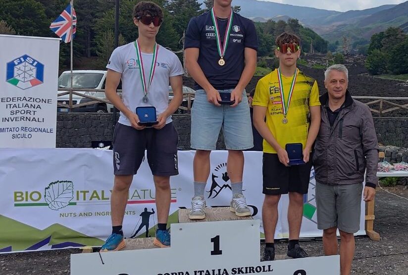 Lissone skiroll Mariani Carlo terzo posto a Catania 2025