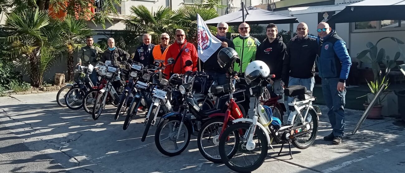 Seregno Pontedera con il Ciao Piaggio
