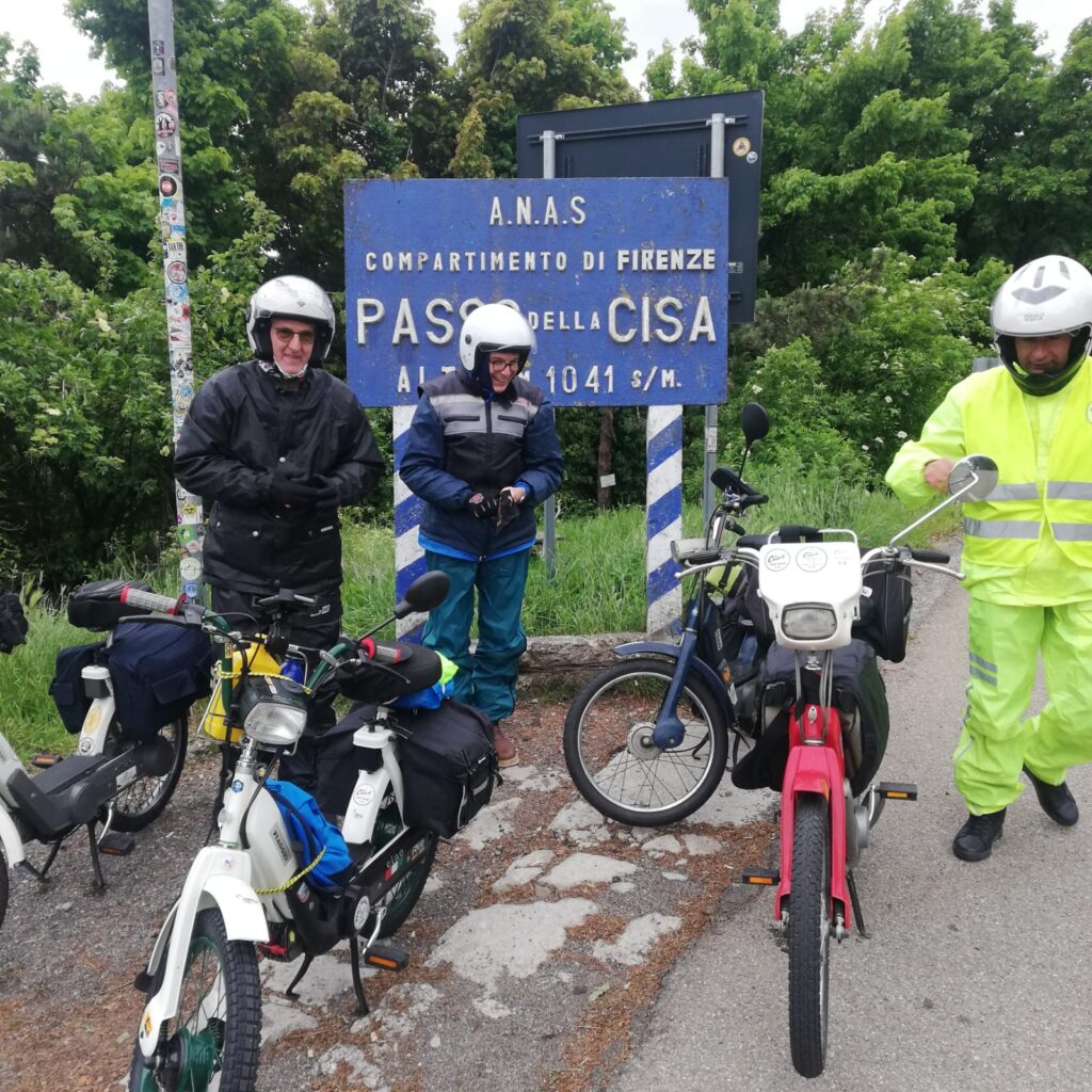 Seregno Pontedera con il Ciao Piaggio