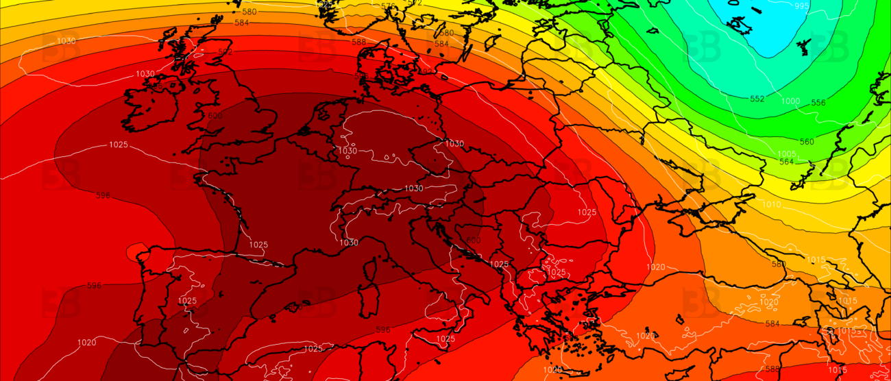 Mappa meteo fine maggio
