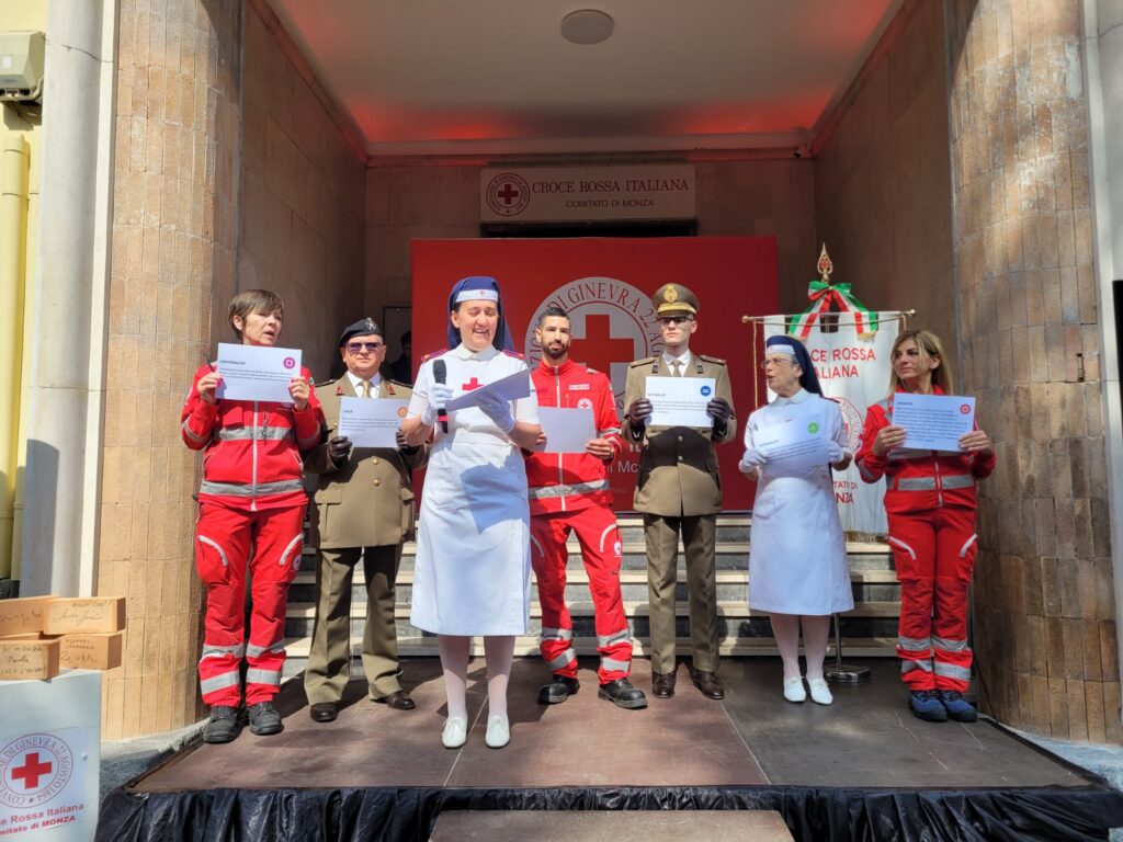 Monza Croce Rossa Mattoni di speranza