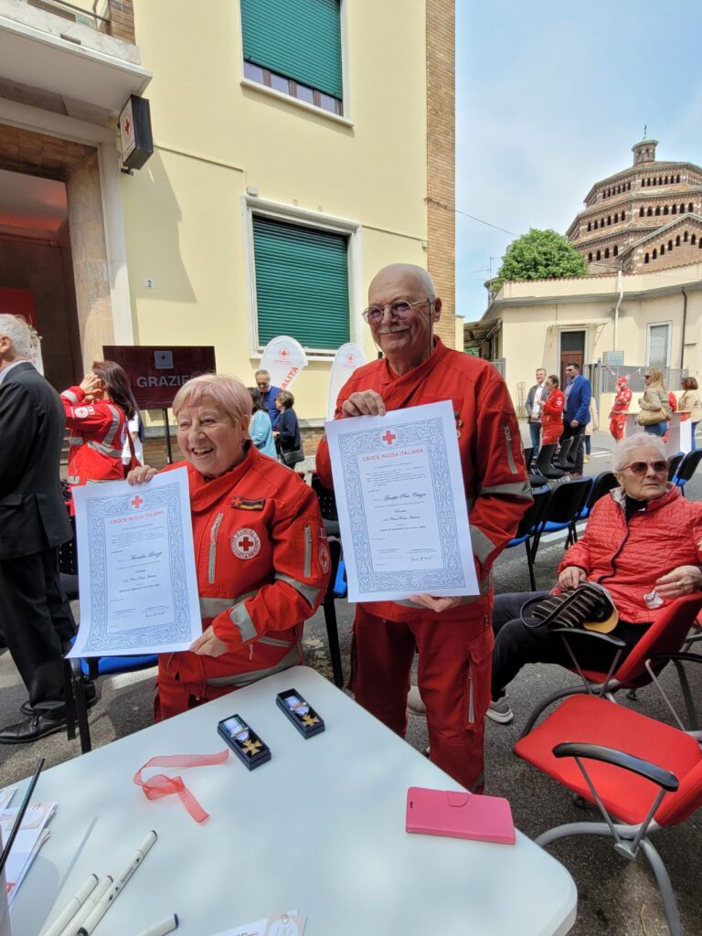 Monza Croce Rossa attestati