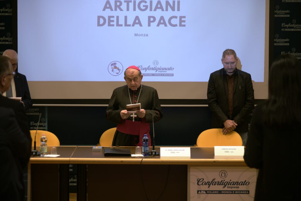 Monza Monsignor Delpini Apa Artigiani della Pace