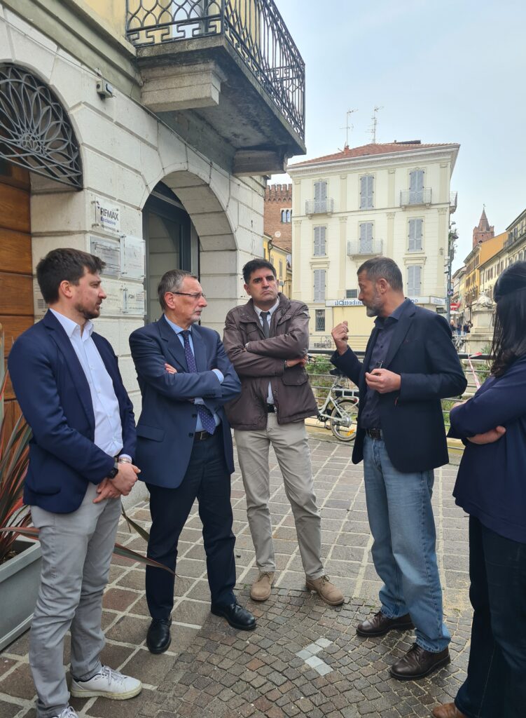 Monza ponte dei Leoni sopralluogo - foto Comune di Monza