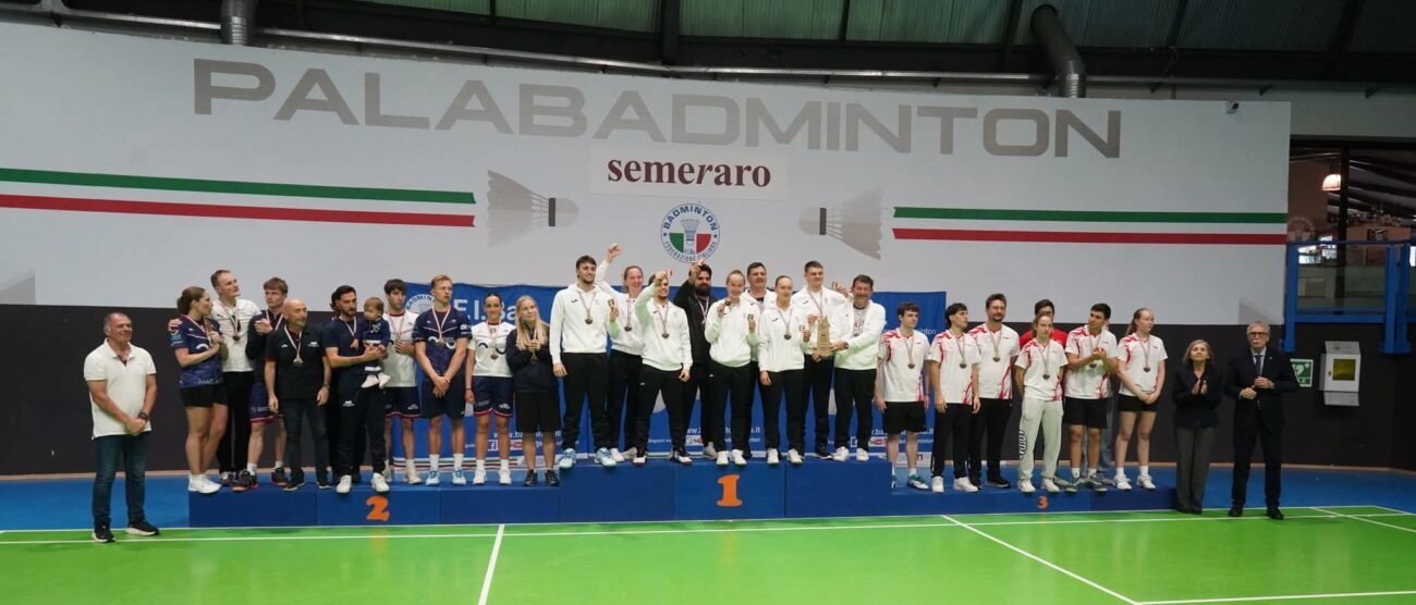 Nova Milanese Badminton il podio